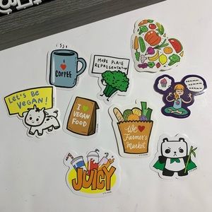 ‼️VEGGIE HEALTHY Cute Stickers!‼️